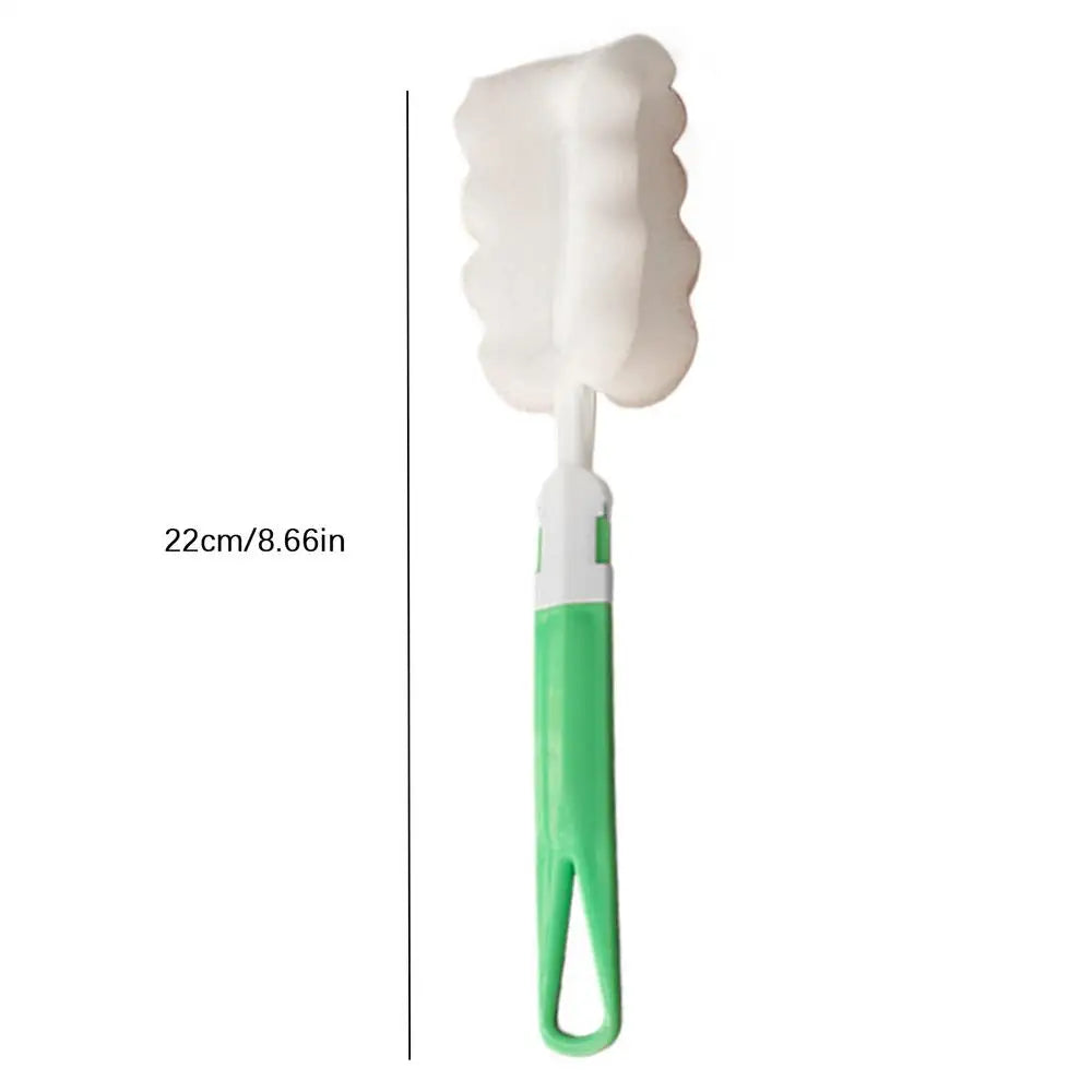 Soft Sponge Cup Brush Long Handle Sponge Bottle Brush Cup Sponge Cleaning Brush Water Bottle Glass Cup Washing Cleaner Tool
