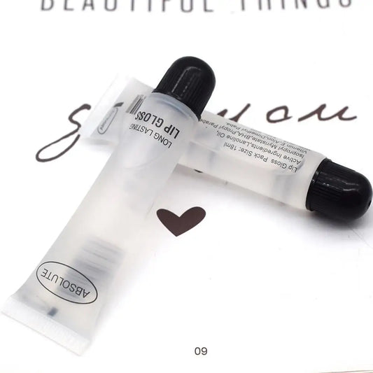 1Pc Absolute Lip Gloss Moisturizer Plumper Waterproof Hydrating Long-lasting Transparent Smoothing Gentle Nourishing Makeup