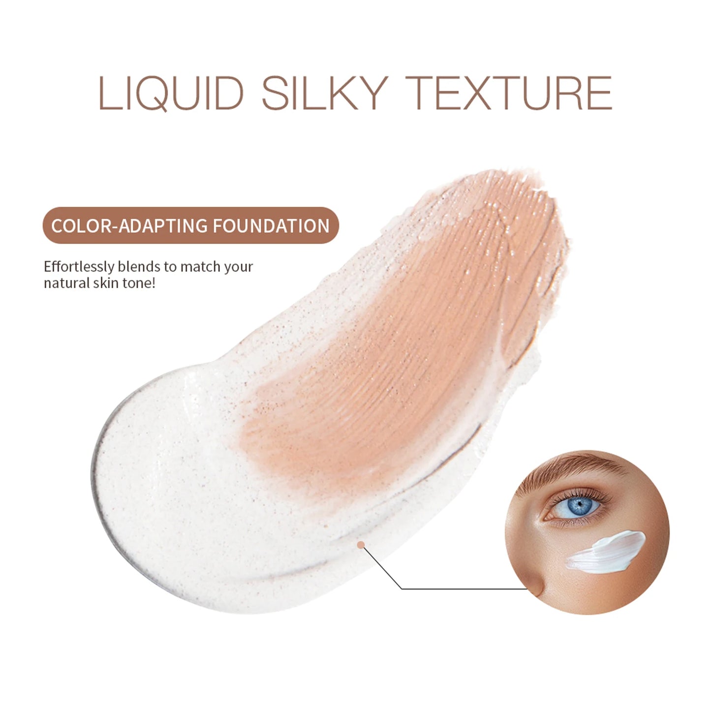 4 In 1 Color Changing Foundation Moisturizer Longwearing Waterproof Concealer Even Skin Toning Sunscreen Spf 30 Whitening Makeup