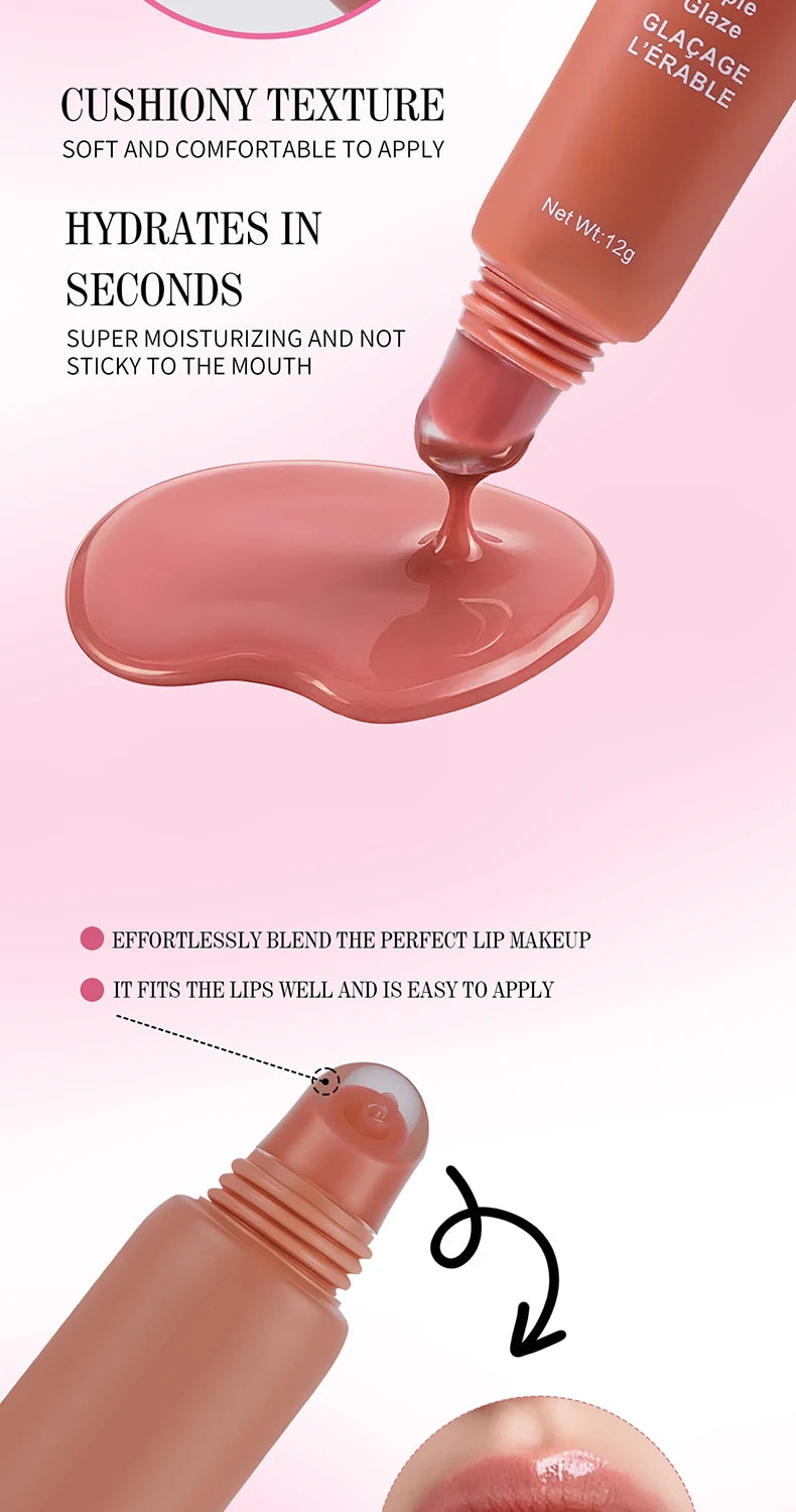 Moisturizing essence lip gloss, gloss lip makeup, durable color locking, multi color options, ideal holiday gift for girls
