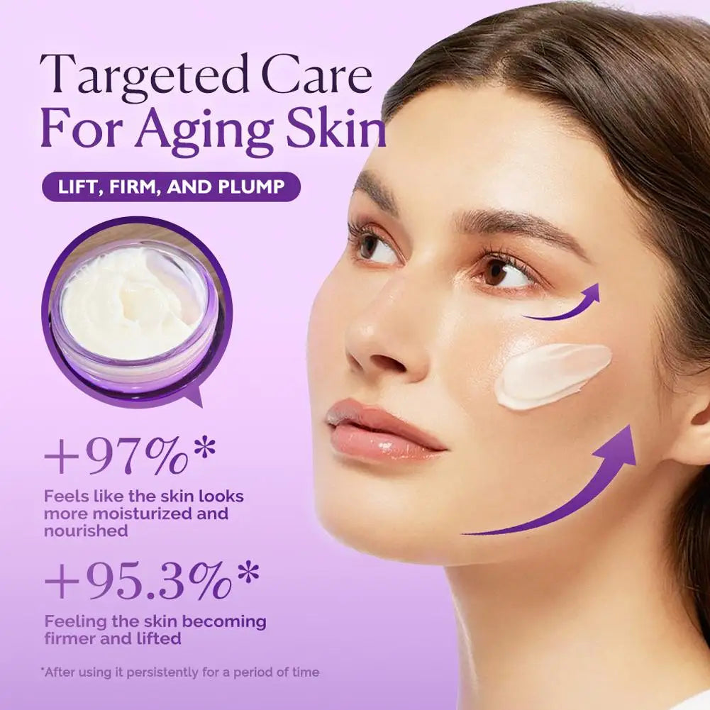 3D Lifting Firming Skincare Trio: Mist/Cream/Serum, Deep Hydration Antiaging Enhance Skin Elasticity Shrink Pores Smoothing Skin