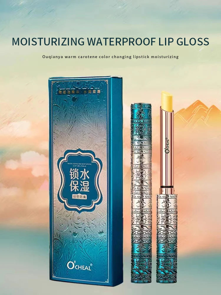 Moisturizing Lip Balm Waterproof Long Lasting Lips Gloss Changing Color Anti Dry Cracking Lipstick Makeup Sexy Plump Beauty Lips