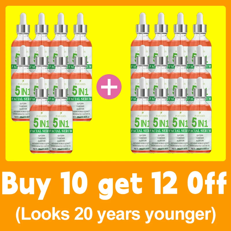 New 5-in-1 serum Wʀɪɴᴋʟᴇ-ғʀᴇᴇ, Aɴᴛɪ-Aɢɪɴɢ