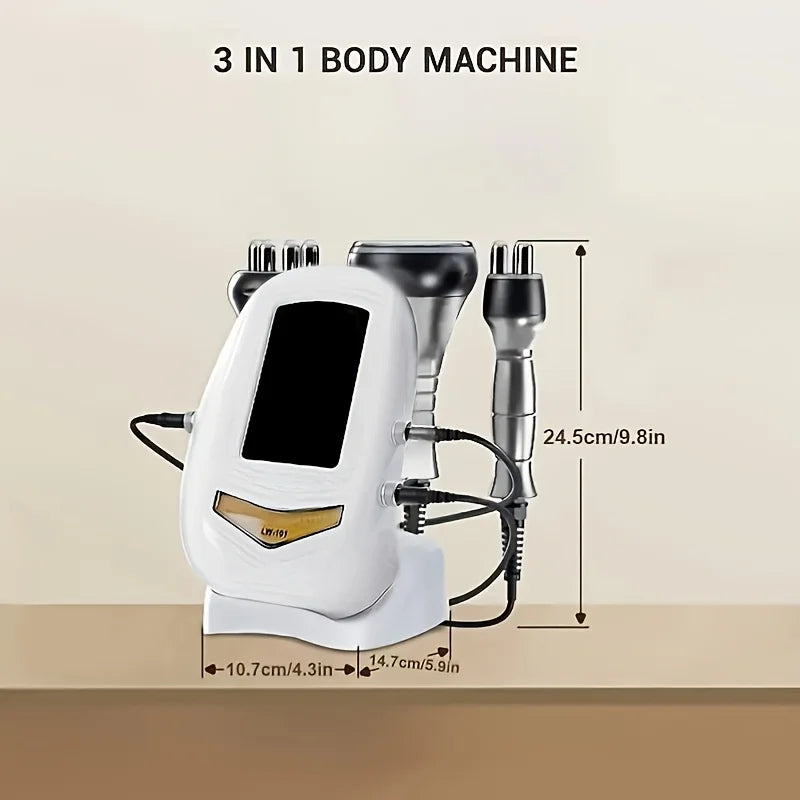 Three in One Beauty Device, Body Beauty Device, Home SPA Skincare Products, Suitable for Face, Arm, Waist, Abdominal, Leg, Gift