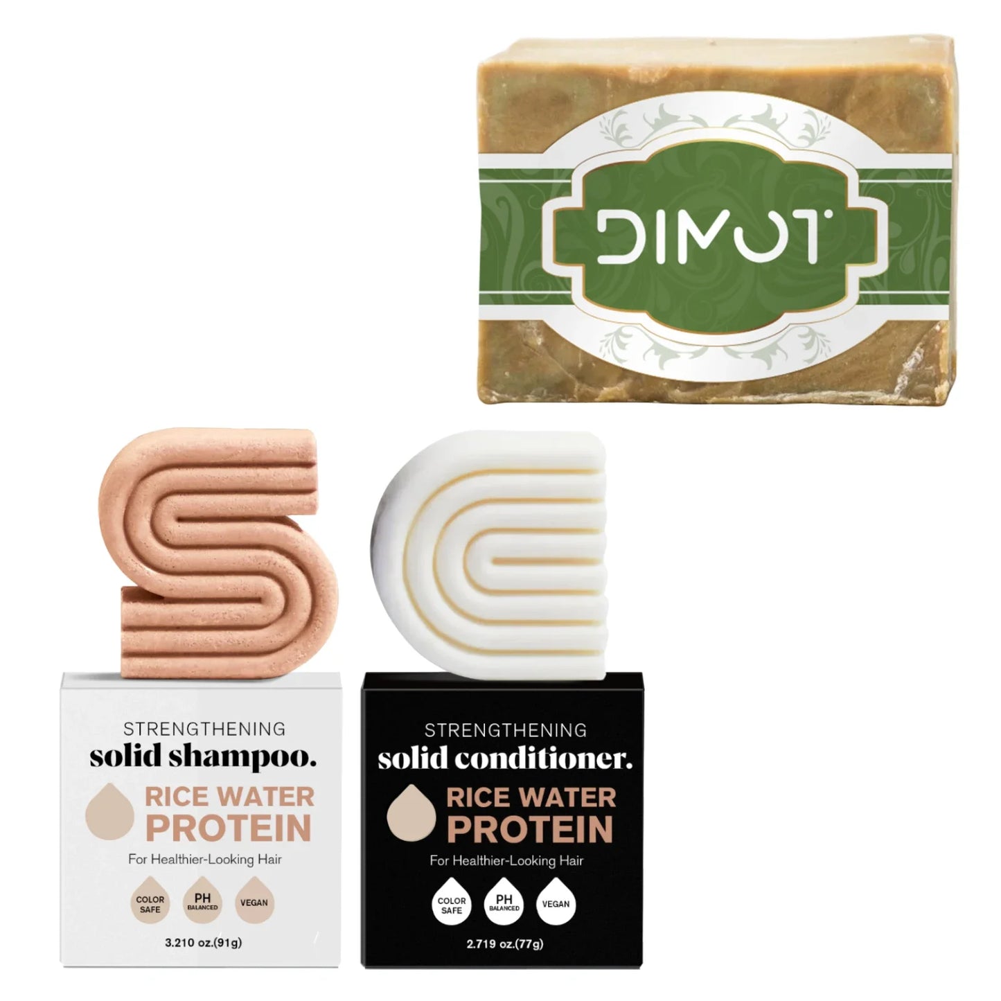 Handmade Olive Oil Cleansing Bar 200g - For Sensitive Skin, Gently Cleanses Face, Body & Hair While Providing Light Moisture.
