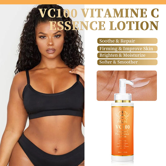 AILKE Vitamin C Whitening 4-in-1 Set, Smooth Skin, Reduce Wrinkles, Black Spots, Moisturizing, With Collagen, Vitamin E