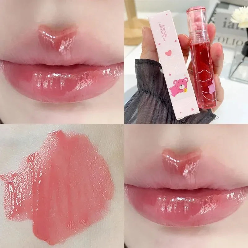Moisturizing Mirror Lip Gloss Lasting Crystal Glossy Water Light Lip Glaze Nude Red Liquid Lipstick Women Lips Makeup Cosmetics