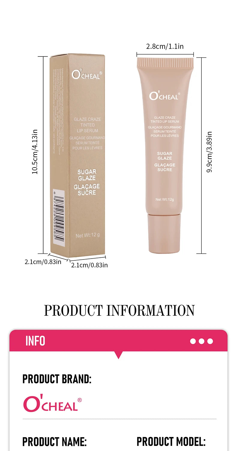Moisturizing essence lip gloss, gloss lip makeup, durable color locking, multi color options, ideal holiday gift for girls