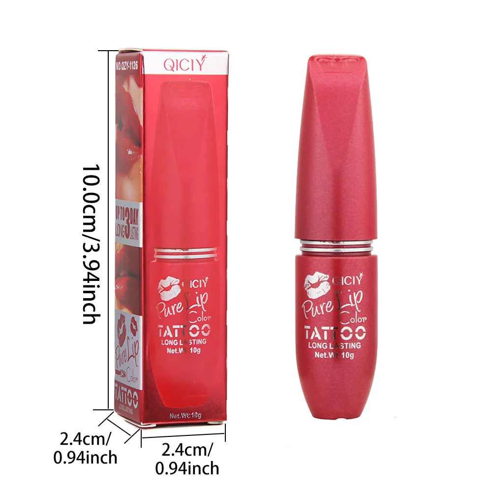 Tear off lip gloss, waterproof and sweat resistant, long-lasting moisturizing, vibrant colors, creating a bright makeup look