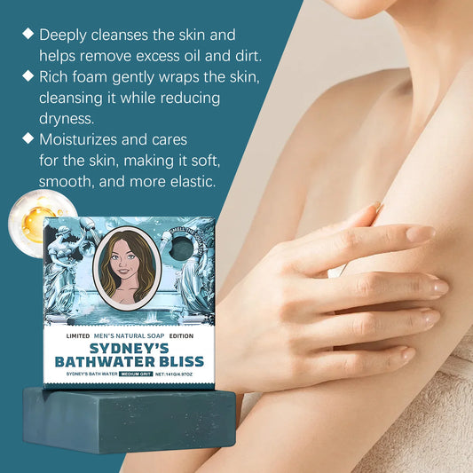 Natural Soap Nourishing Bath Deep Clean Moisturize Gentle Non-irritating Control Refreshing Skin Smooth Removes Odors Care Soap