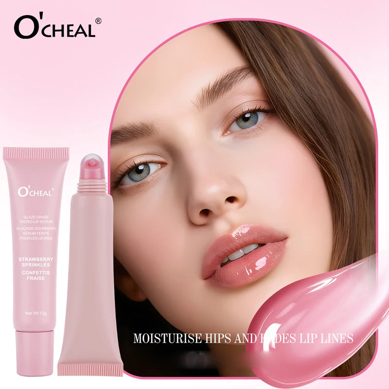 Moisturizing essence lip gloss, gloss lip makeup, durable color locking, multi color options, ideal holiday gift for girls