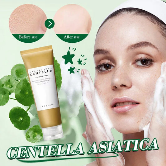 Centella Asiatica Cleanser Amino Acid Deep Cleansing Soothing Oil Control Facial Cleanser Weak Acid Natural Ph5 Foaming Cleanser