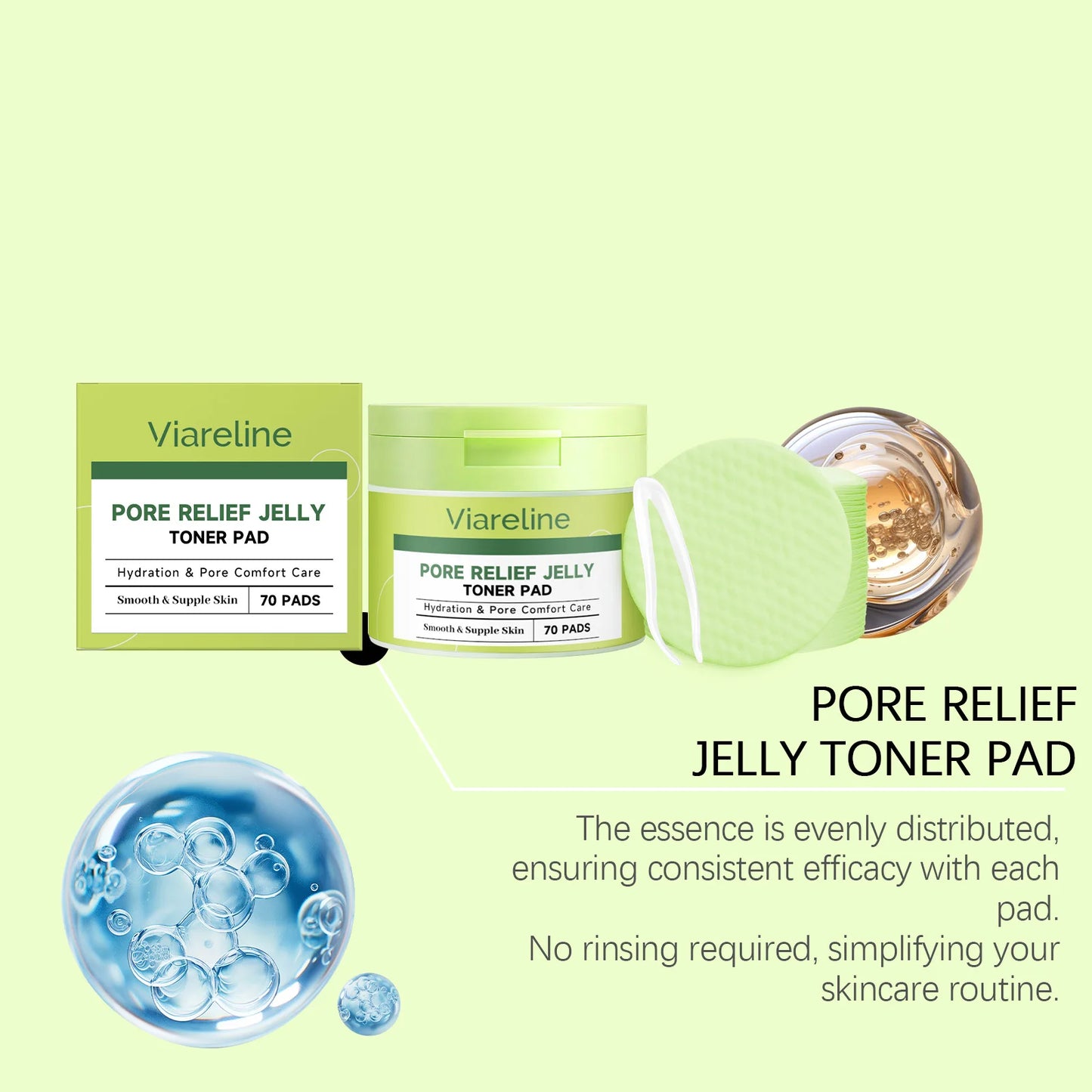 Moisturizing Calming Toner Pads Deep Hydrating Moisture Sooth Calming Improve Dry Roughness Skin Hydrating Soothing Facial Pads
