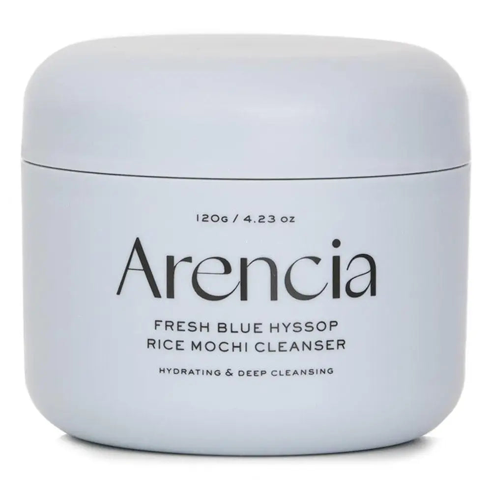 Arencia Fresh Green Rice Mochi Cleanser 120g Alcohol-Free Mineral Oil-Free Paraben-Free Gentle Formula Deep Cleanses