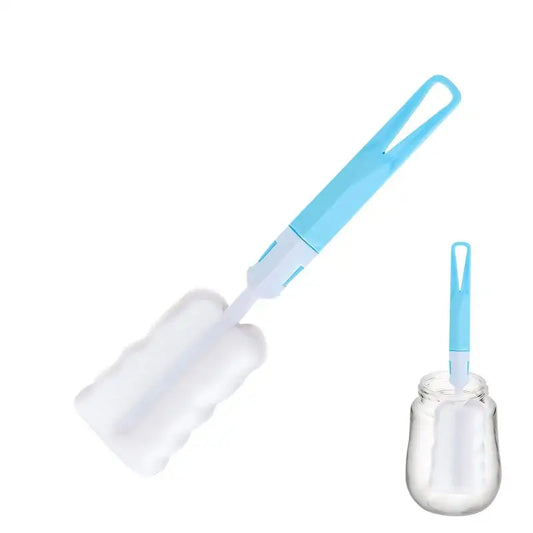 Soft Sponge Cup Brush Long Handle Sponge Bottle Brush Cup Sponge Cleaning Brush Water Bottle Glass Cup Washing Cleaner Tool