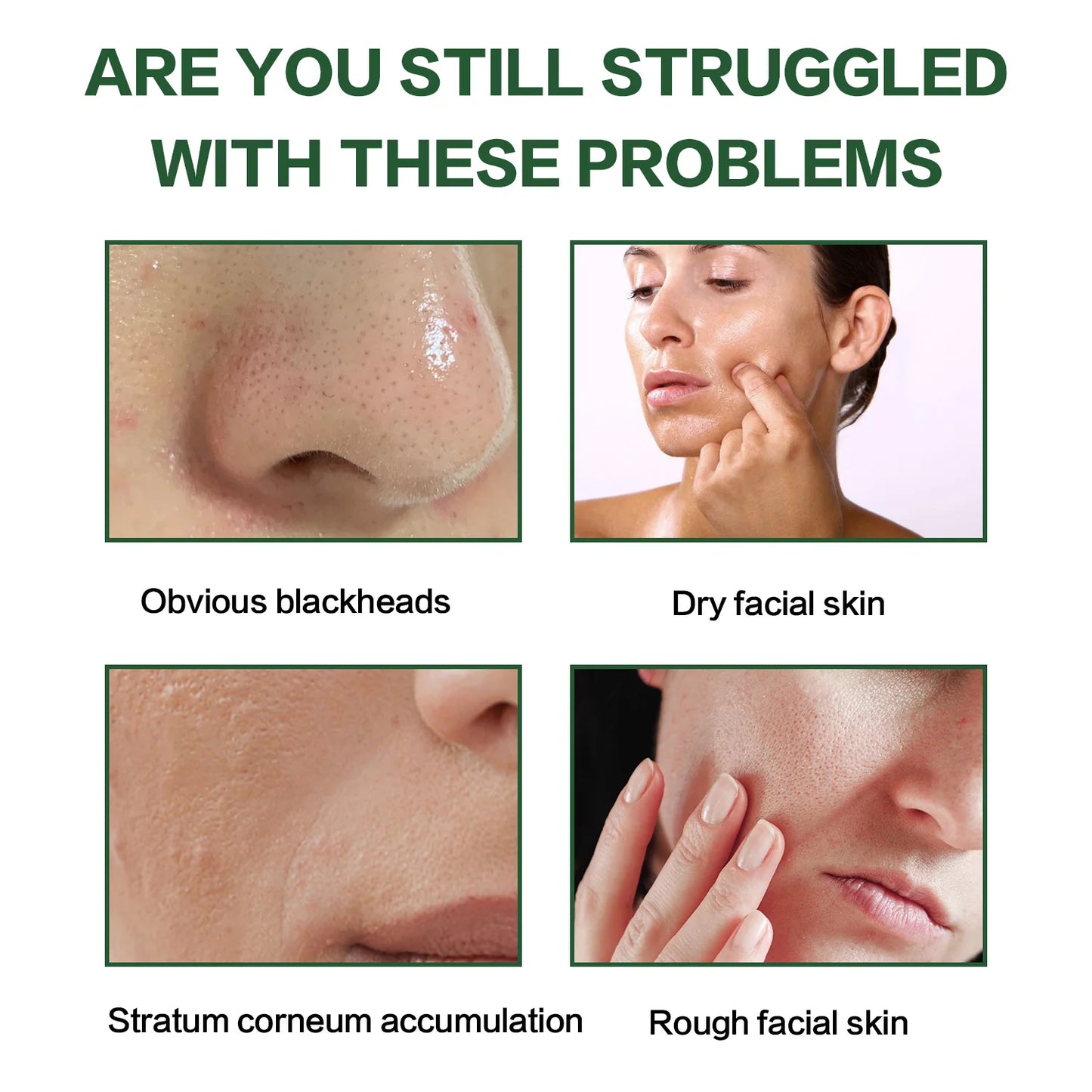 60ml Face Purifying Exfoliating Gel Moisturizing without Drying Out Pore Refining Facial Scrub Plant Extract forGently Cleansing