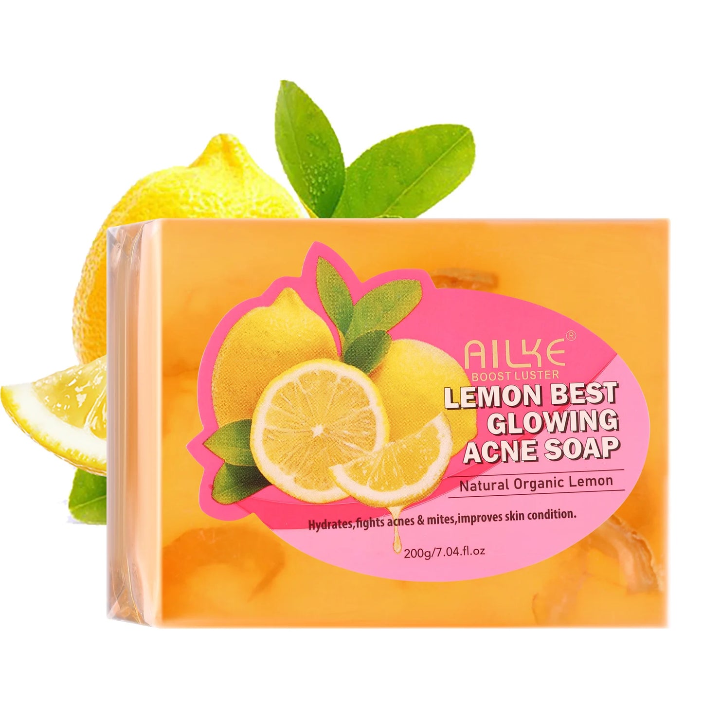 AILKE Natural Skin Brightening Set, Clean Darkness, Acne, Stains, Moisturize, Lightening, Smooth, Improve Rough and Dry Skin