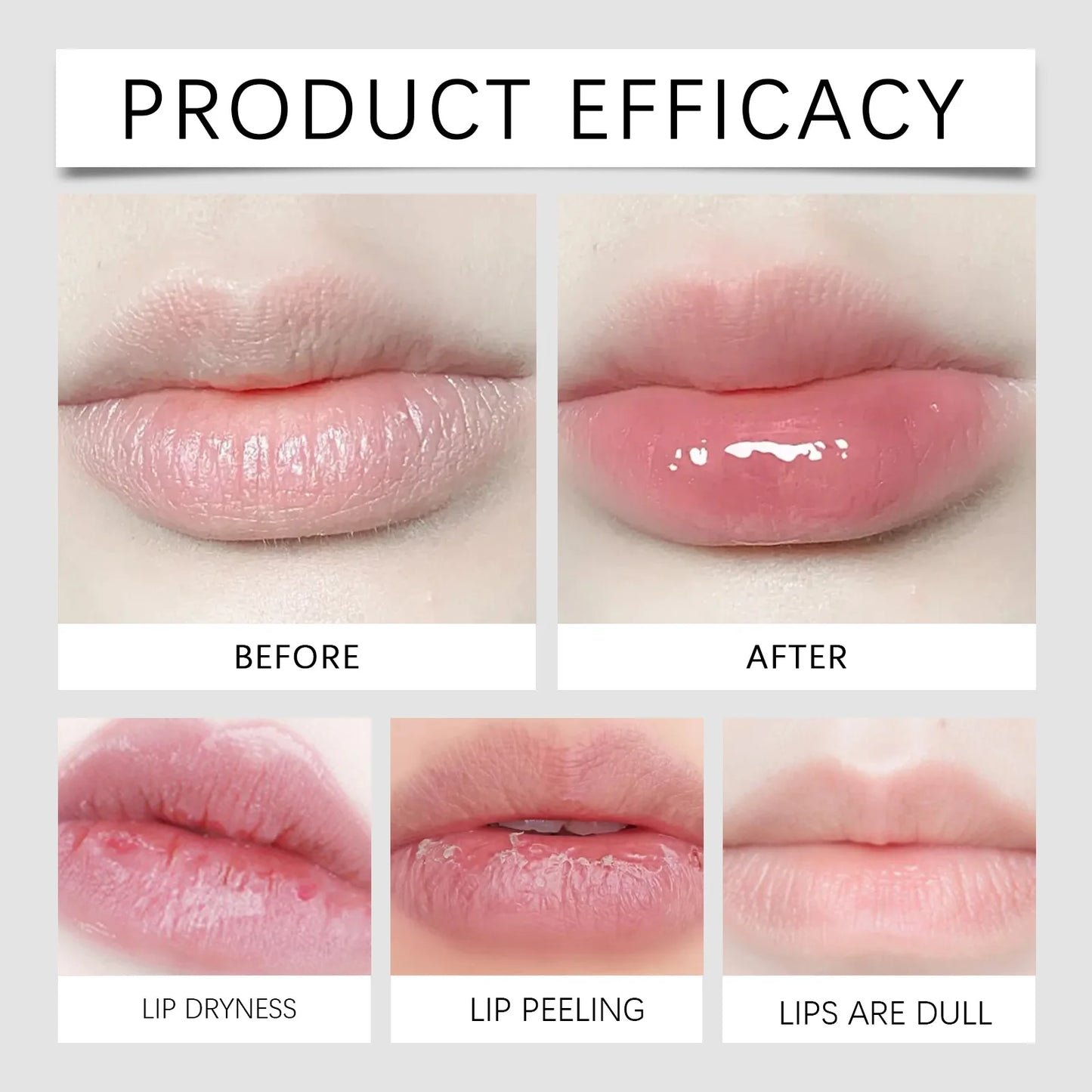 Moisturizing Lip Oil Plumping Gloss Lip Reduce Wrinkles Deep Nourishing Remove Dead Skin Smoothing Hydrating Repairing Lip Serum