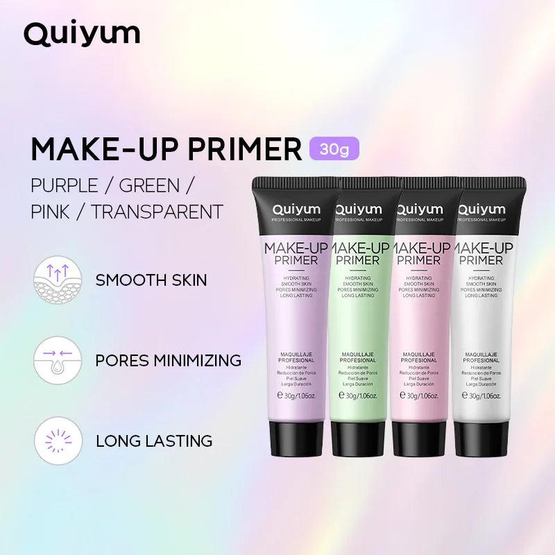Base Makeup Facial Moisturizing Primer Moisturizing Primer Invisible Pores Smoothing Fine Lines Brightening Moisturizing