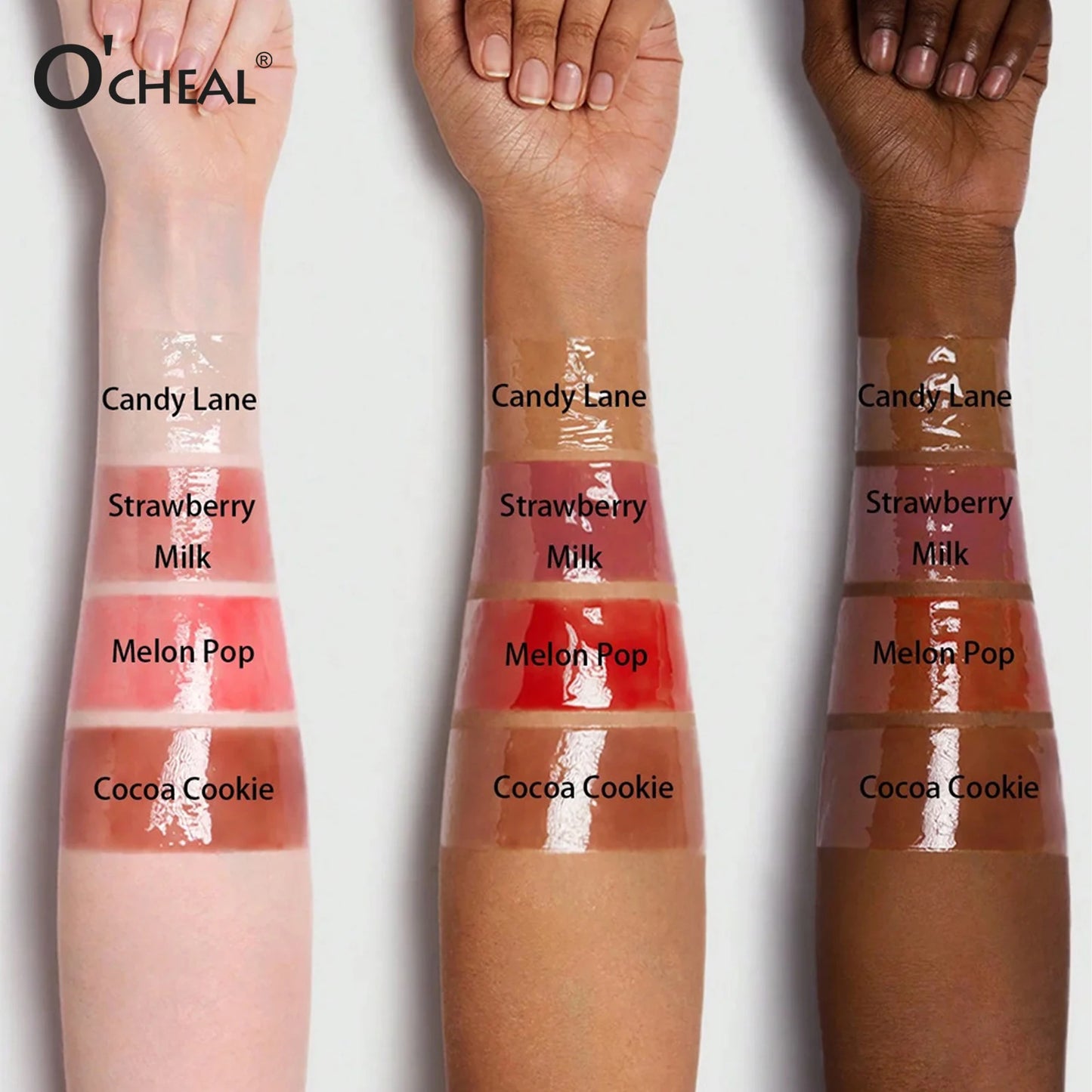 Moisturizing Tinted Lip Gloss Gentle Skin Friendly Deeply Hydrates & Plumps Lips All Day Radiant Color Sensitive Lips