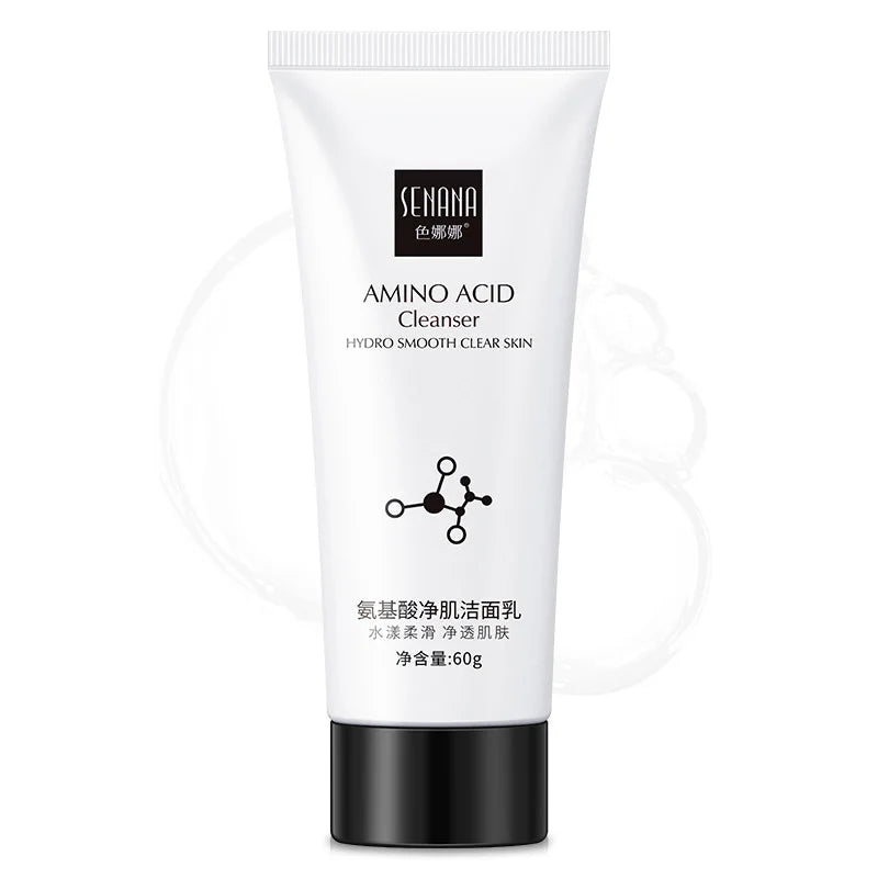 Amino Acid Face Cleanser Moisturizing Brightening Hydrating Oil Control Nourishing Skin Care Facial Cleaning Tools