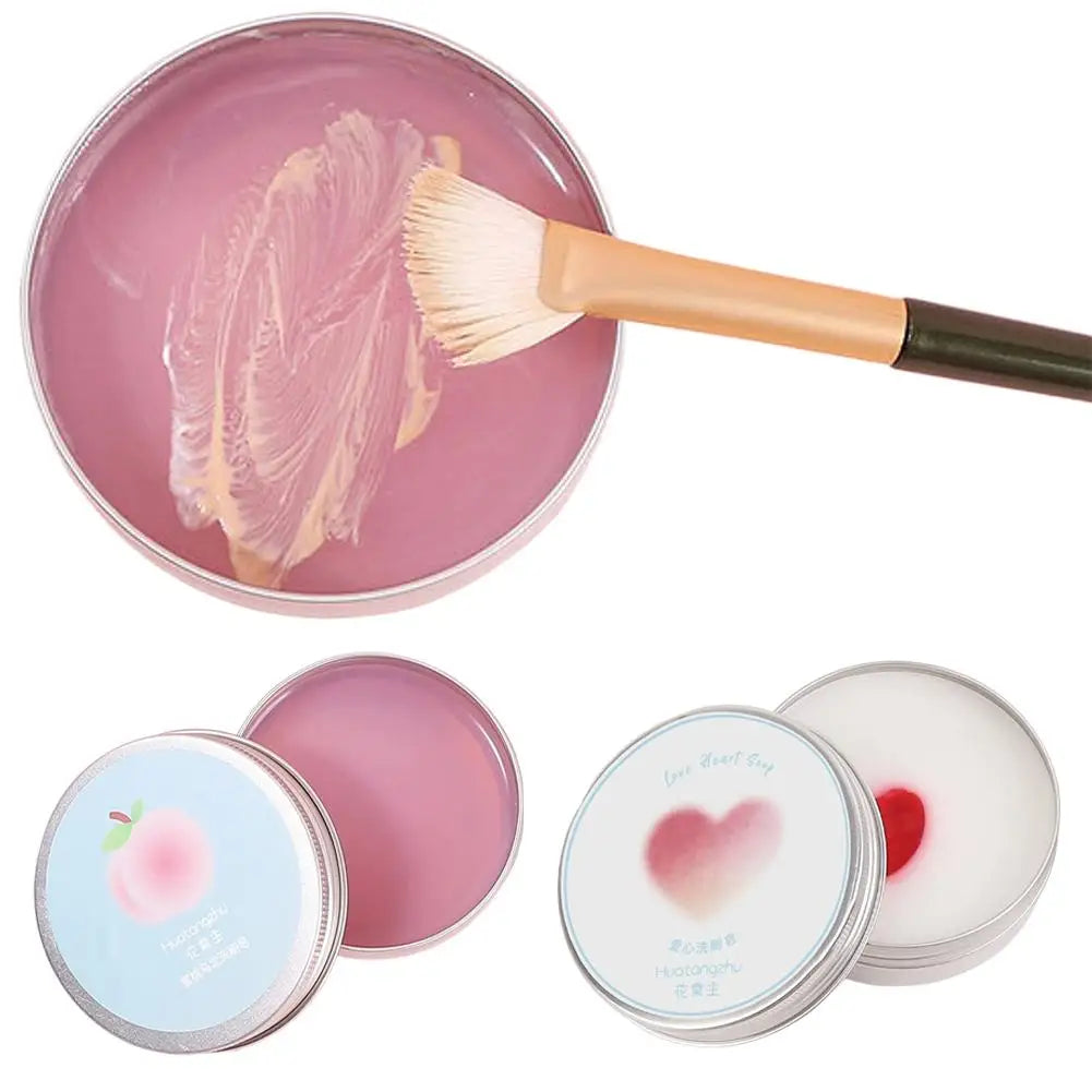 Makeup Brush Cleaner Gentle Effective Cleansing Low Foam Formula Quick Rinse Sponges Puffs Peach Oolong Scent Refreshing