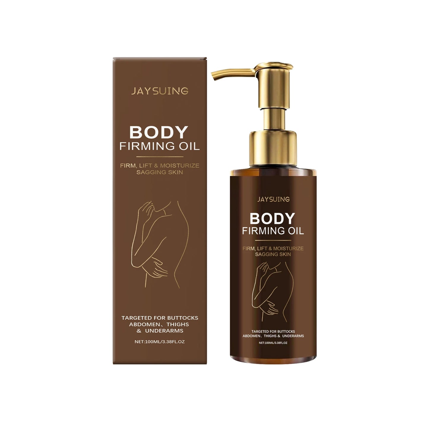 Moisturizing and firming body oil, improves dryness and roughness, easy to absorb during massage, makes skin smooth and radiant