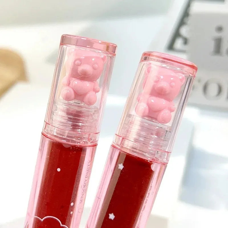 Moisturizing Mirror Lip Gloss Lasting Crystal Glossy Water Light Lip Glaze Nude Red Liquid Lipstick Women Lips Makeup Cosmetics
