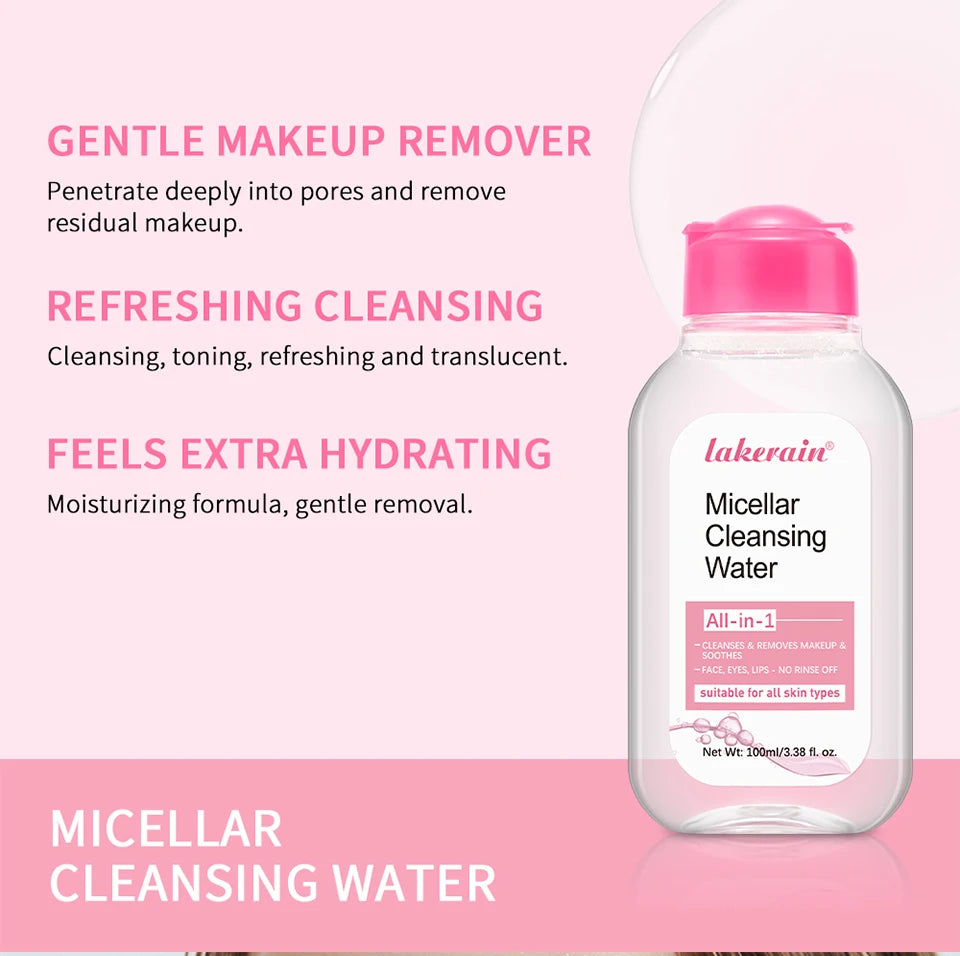 Mild Micellar Cleansing Makeup Remover Water Gentle Makeup Remover All In 1 Cleanser Rubbing Non-stimulating Korean Cosmetics