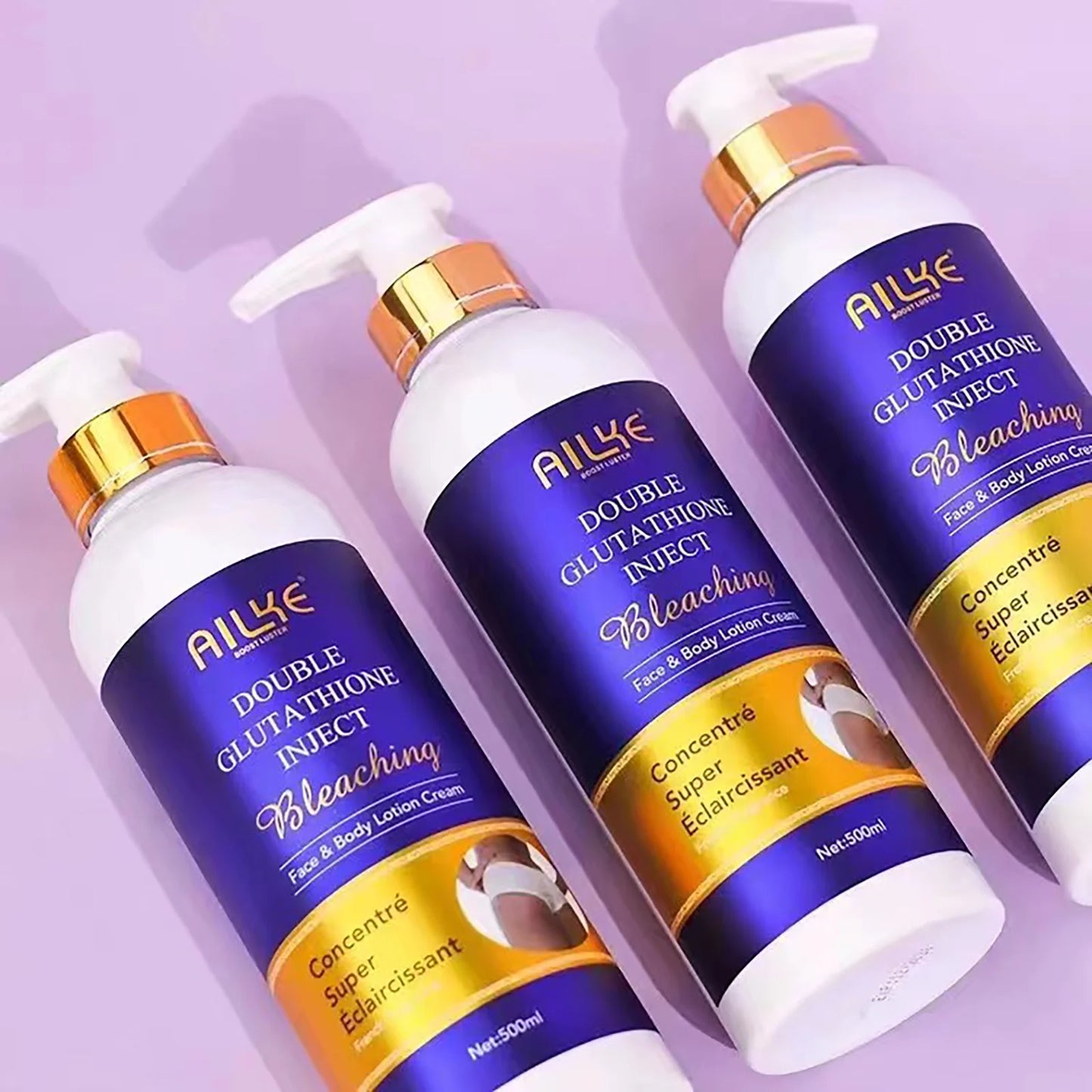AILKE Whitening And Moisturizing Body Lotion, Hydrating, Reduce Black Spots, Even Skin Tone, Suitable All Skin Types Cream