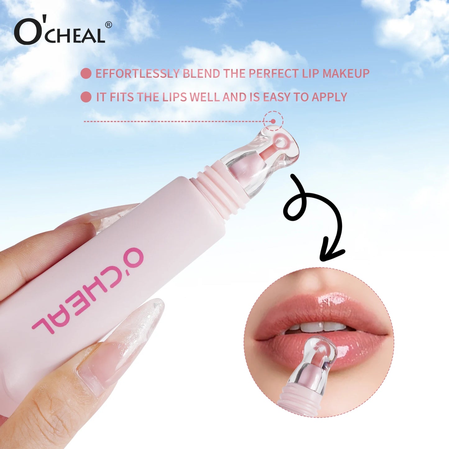 Moisturizing Tinted Lip Gloss Gentle Skin Friendly Deeply Hydrates & Plumps Lips All Day Radiant Color Sensitive Lips