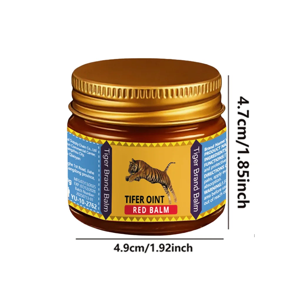 Tiger Massage Cream Moisturizes the Skin; Easily Absorbed. Persistent Soothing; Deeply Nourishing