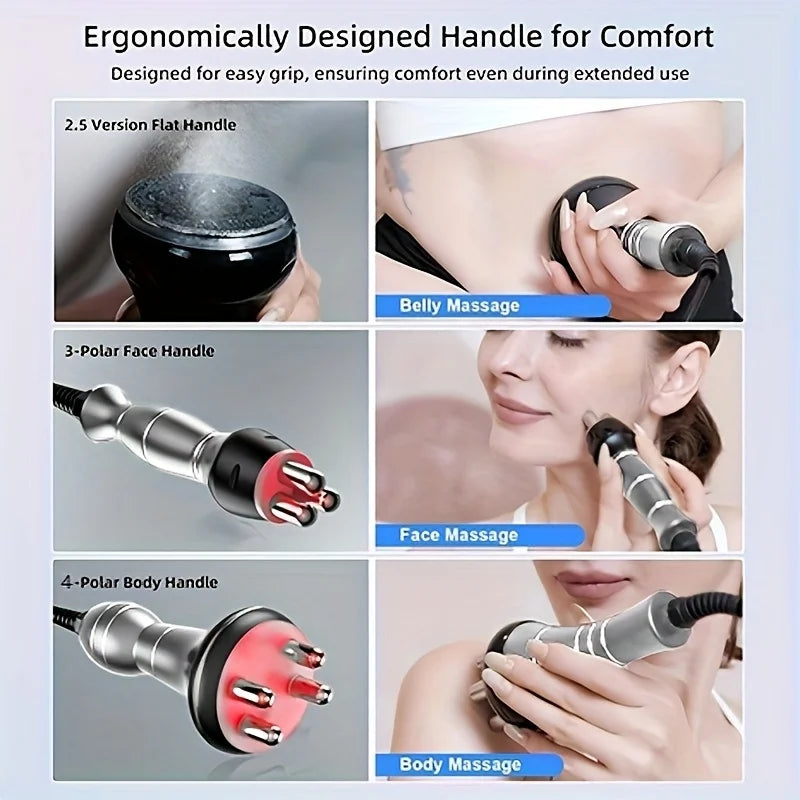 Three in One Beauty Device, Body Beauty Device, Home SPA Skincare Products, Suitable for Face, Arm, Waist, Abdominal, Leg, Gift