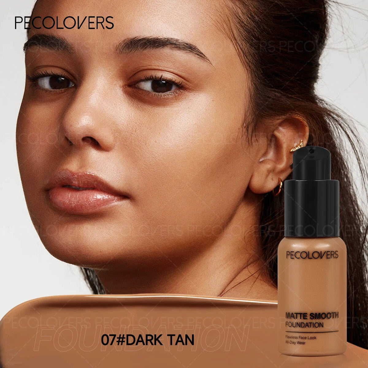 Waterproof Long-Lasting Foundation,Matte Finish,Concealer Foundation,Everyday & Special Events Makeup