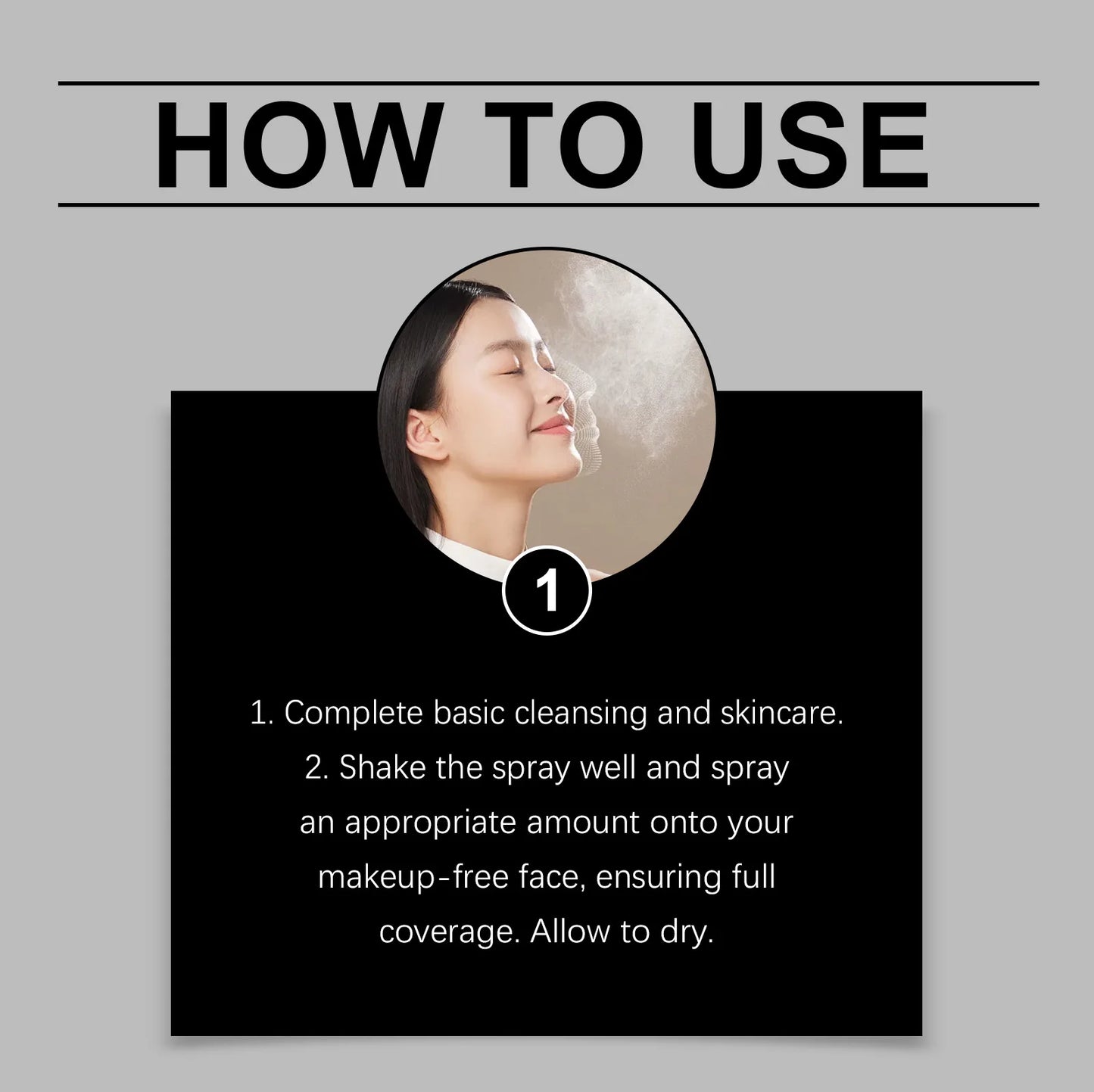 Makeup Setting Spray Hyaluronic Acid Moisturizing Waterprodf Sweat Resistant Fast Drying Lightweight 24h Longlasting Fixing Mist