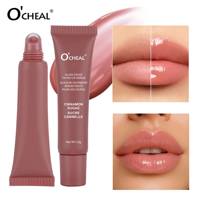 Moisturizing essence lip gloss, gloss lip makeup, durable color locking, multi color options, ideal holiday gift for girls