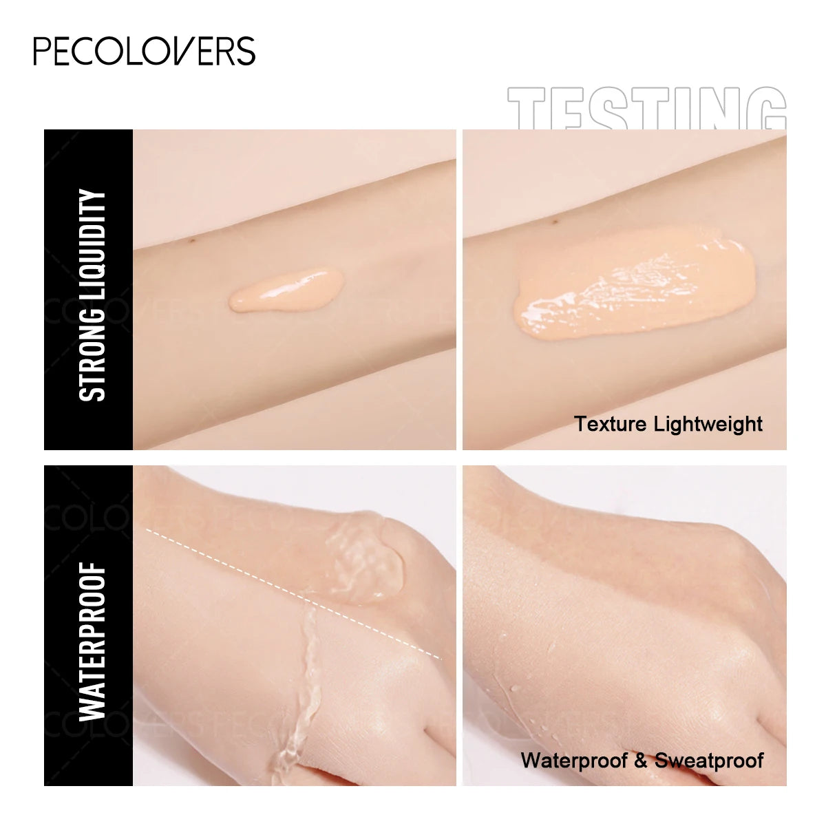 Waterproof Long-Lasting Foundation,Matte Finish,Concealer Foundation,Everyday & Special Events Makeup