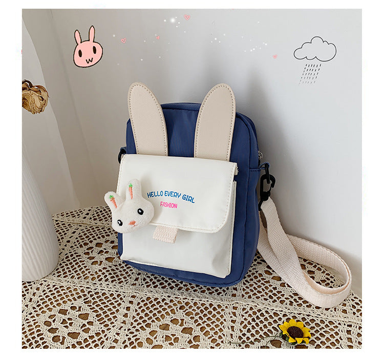 Nylon Small Bag Fashionable Cross Body Cute