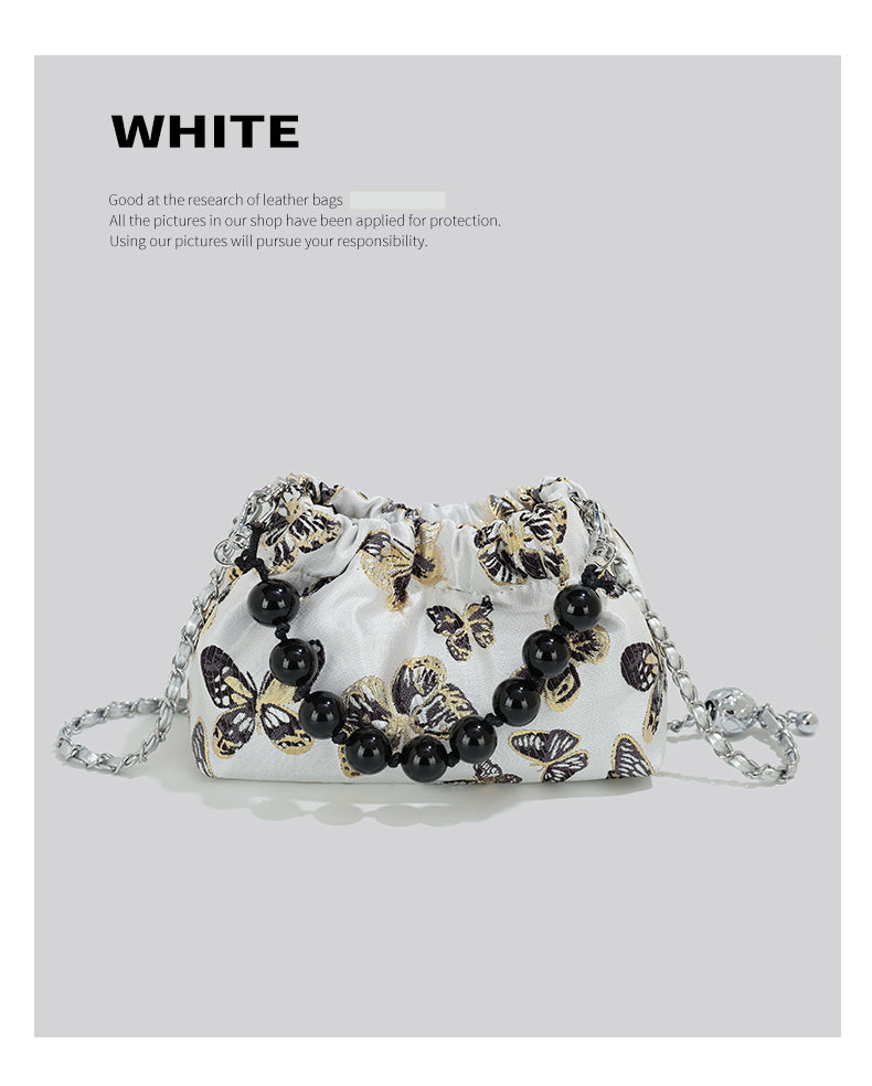 Bow Chain Bucket Women's Cross-body Bag