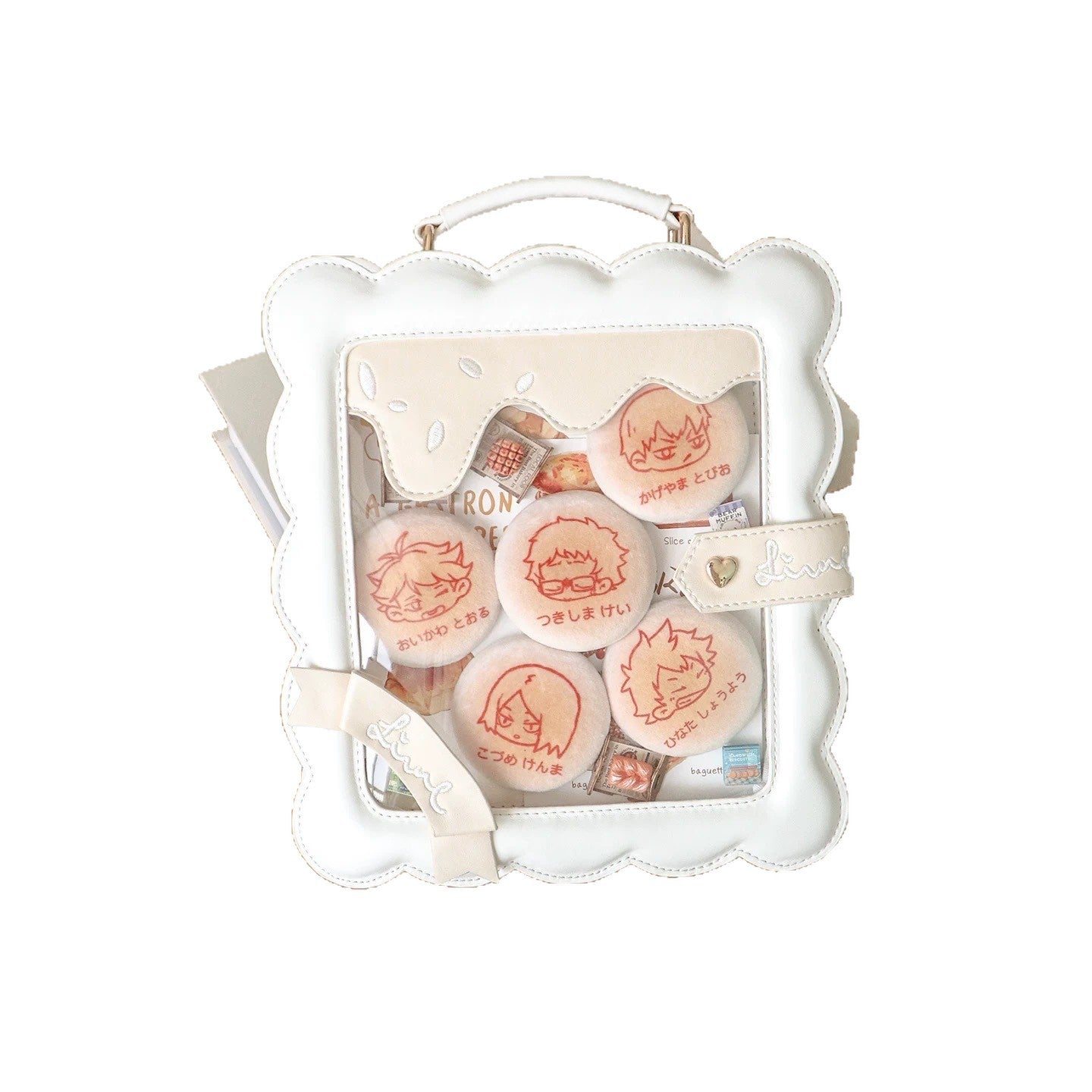 Cross-body Shoulders Doll Bag Cute Snacks